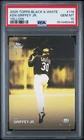 2025 Topps Black & White Ken Griffey Jr. Yellow # /75 PSA 10 GEM Mint !! AS