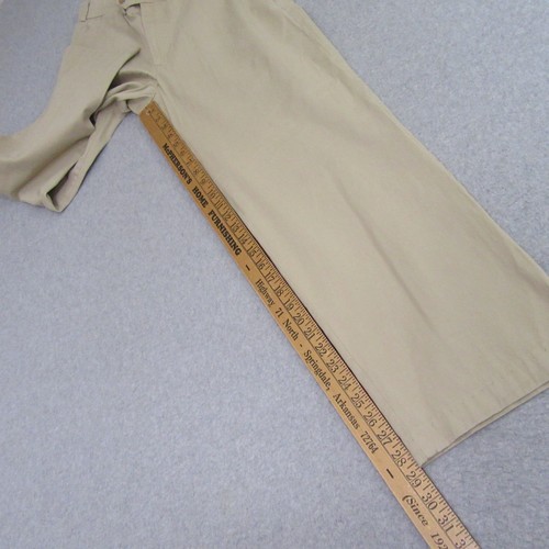 Bills Khakis Mens Chino Pants 32 x 29 Beige Straight Leg Flat Front - Foto 10 di 11