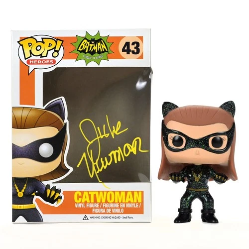 Julie Newmar RARE Autographed Batman 66 POP Vinyl Figure #43