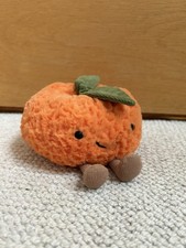 Jellycat Plush Soft Toy Amuseable Clementine - Genuine - Great Condition No Tags