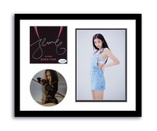 Blackpink Jennie Autographed Signed 11x14 Custom Framed CD Photo Born Pink ACOA