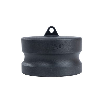 Camlock Fittings Dust Plug 2 PCS 3 Inch Type DP Polypropylene Cam Groove