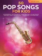 50 Pop Songs for Kids: For Alto Sax by Hal Leonard Corp (English) Paperback Book