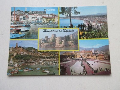 CP AK ALPEN MARITIMES NICE CANNES MENTON MONACO MANDELIEU la NAPOULE