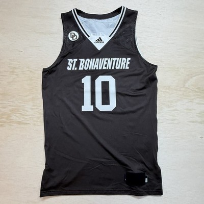 Alejandro Vasquez St. Bonaventure Bonnies Game Used Jersey #10 Adidas M DD Patch