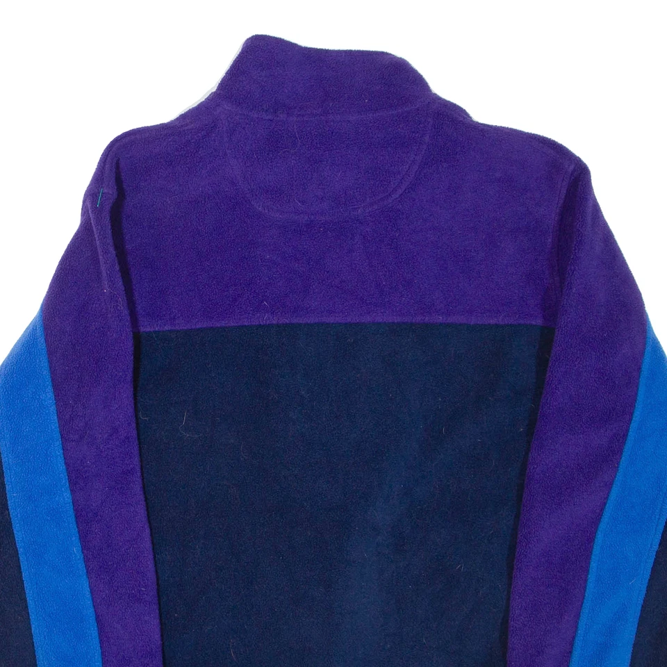 CATALINA Womens Fleece Jacket Blue Colourblock L - Image 4 of 4