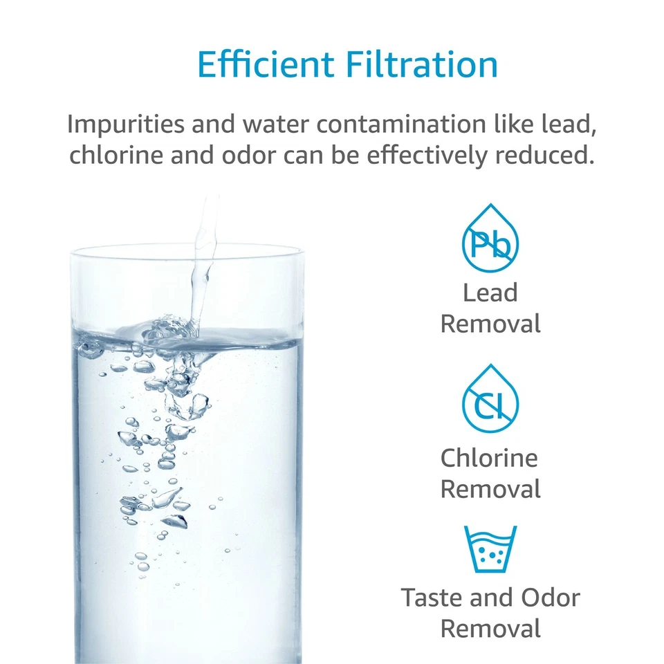 AQUA CREST Refrigerator Water Filter,Replacement Daewoo DW2042FR,Kenmore 46-9130 - Image 2 of 4