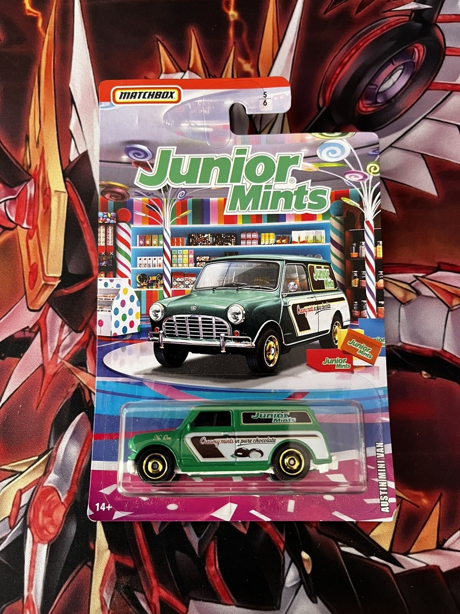 Junior Mints Austin Mini Van - Matchbox Sweet Rides Candy Series