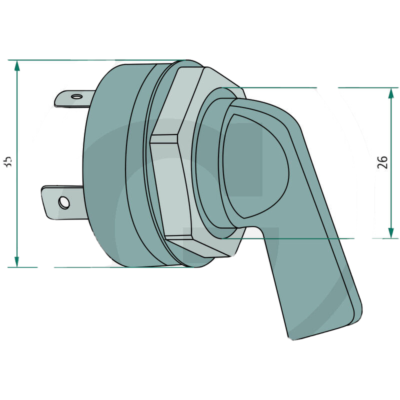 Interruttore Frecce Trattore D'epoca Per John Deere 820 920 1120 - Foto 12