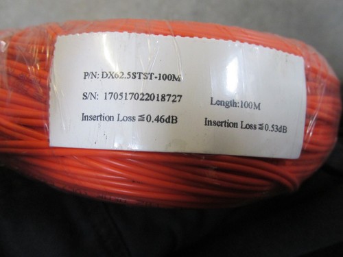 100m Brand new DX62.5 STST fibre optic cable / fiber optical / - Picture 3 of 5