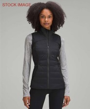 New  Lululemon  Down For It All Vest  Goose Down Puffer  Black  Size 2