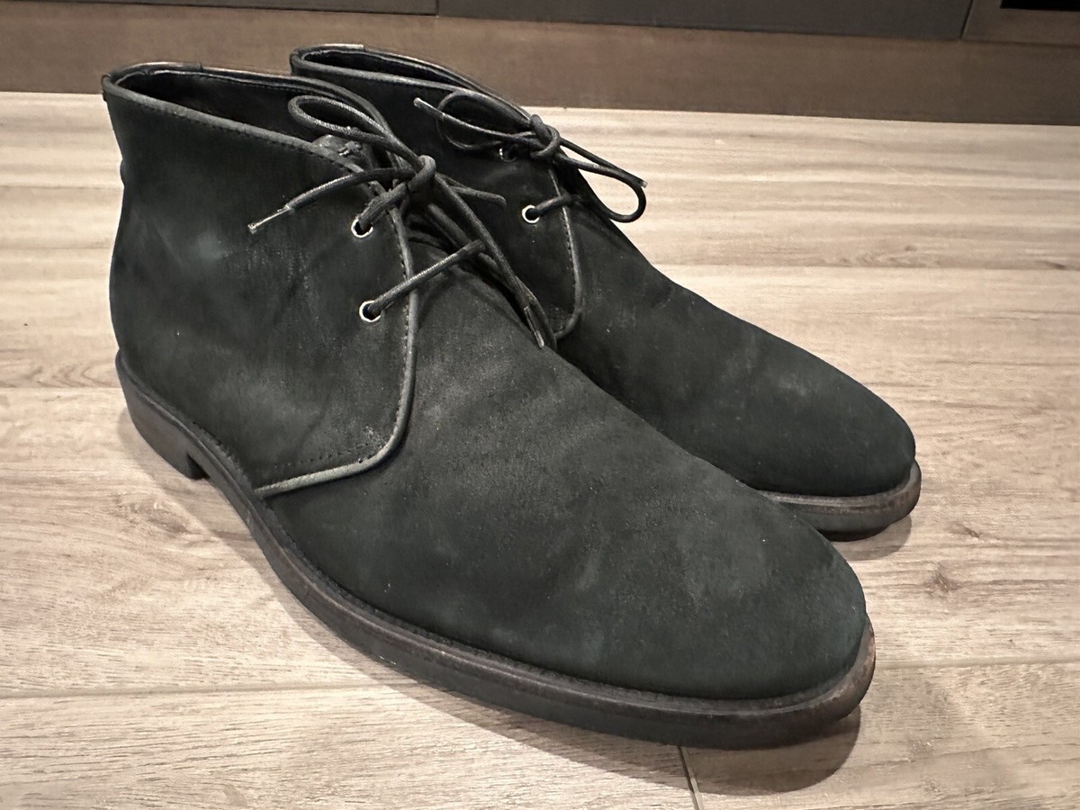 Aquatalia Boots Mens 11 Weatherproof Chukka Carlos Black  display picture 1