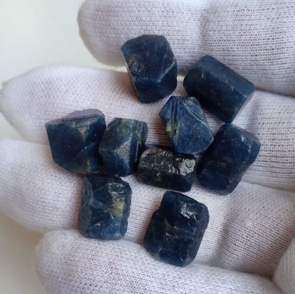 Natural Blue Sapphire Rough Lot Earth Mine Untreated Unheated Gemstone 132 Cts - Image 3 of 4