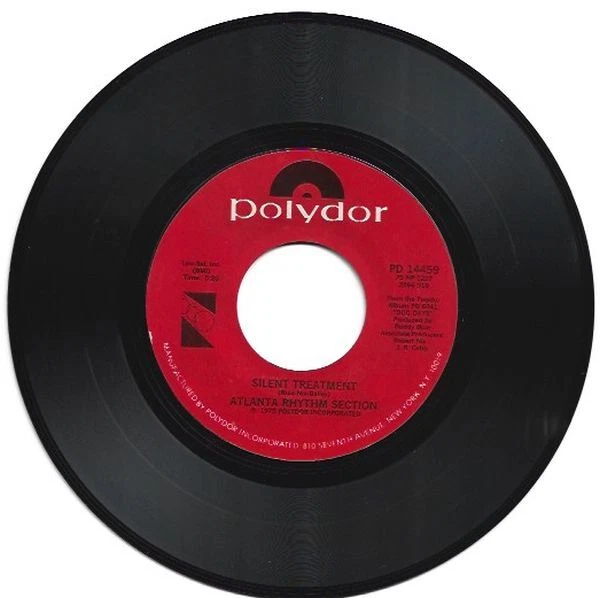 Atlanta Rhythm Section - Imaginary Lover / Silent Treatment 7" 45 RPM Single - Image 2 of 4