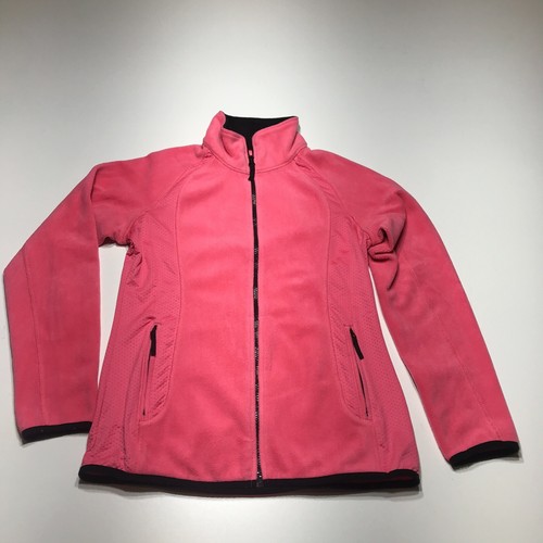 Xersion Performance Jacket Womens Size S Pink Full Zip Fleece Vented Sides - Picture 2 of 12