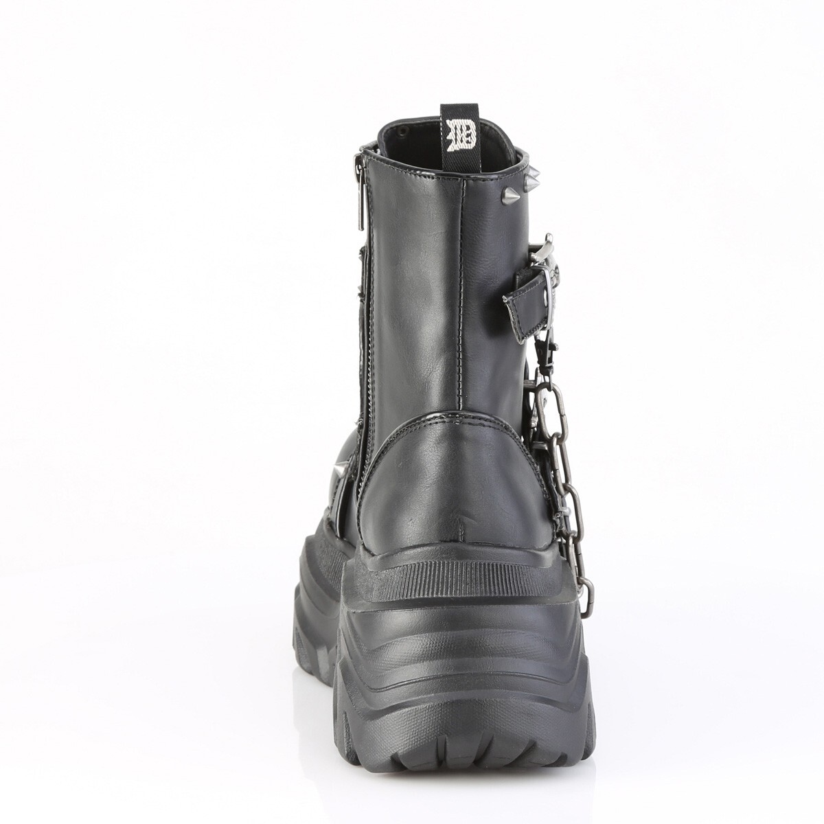 AS　エイドオー　ボッコム DEMONIA TRA518/B/PU Men's Gothic Punk Black Platform Knee