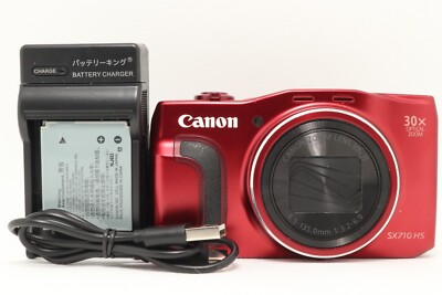 Canon PowerShot SX710 HS Red 20.3MP Compact Digital Camera