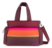 Oilily Bobo Baby Bag Wickeltasche Tasche Decadent Chocolate Weinrot Orange Neu
