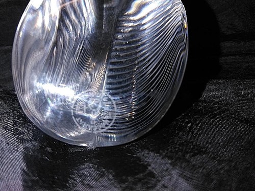Baccarat Crystal Nautilus Shell Medium (4") Paperweights - Picture 4 of 4