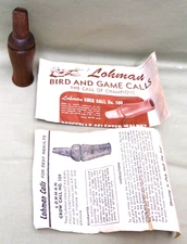 Lohman, Kansas City, MO Crow Call w/Instructions
