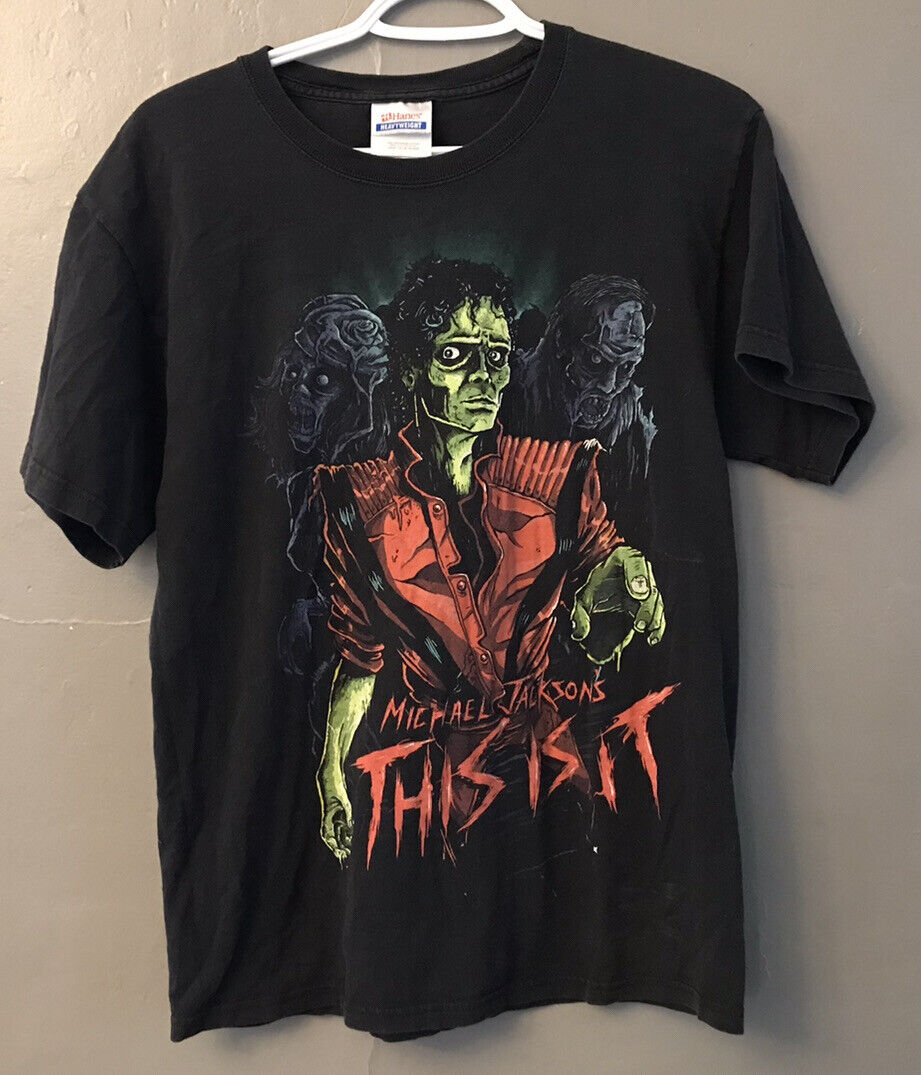 Vintage Michael Jackson This Is It Zombie T shirt Size Vintage Michael Jackson This Is It Zombie T shirt Size