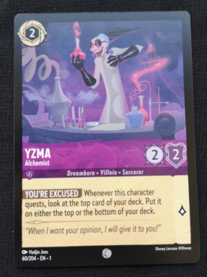 Yzma - Alchemist - Lorcana - The First Chapter - NM Unplayed - 60