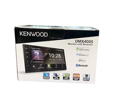 Kenwood Radio DMX400S Double Din 6.8" (Open Box)