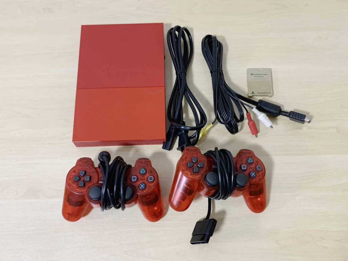 Sony PlayStation 2 NTSC-J Red Video Game Consoles for sale | eBay