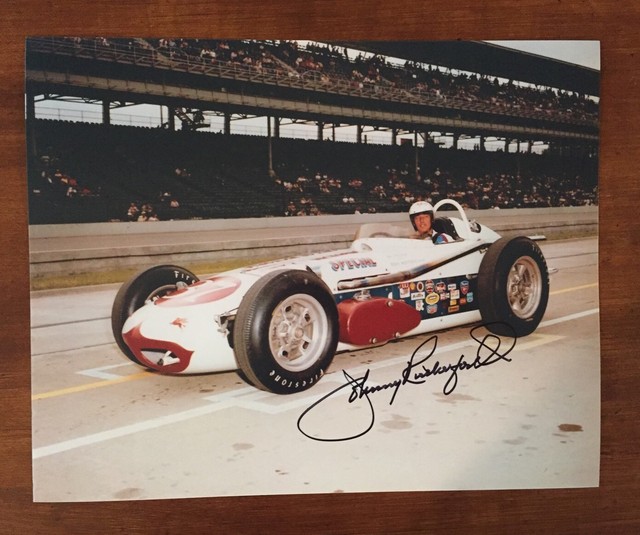 Johnny Rutherford Signed Indy 500 Indianapolis 8X 10 Photo Autograph Rookie 1963 eBay