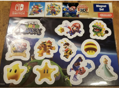 Nintendo Switch Super Mario 3D All-Stars (Magnet Set) No Game.