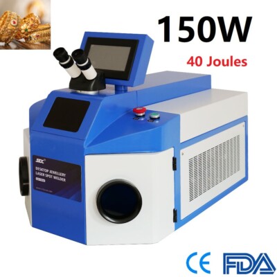SFX 150W Jewelry Laser Welding Machine 40 Joules Laser Welder Gold Sliver Copper