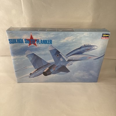 Vintage Hasegawa Sukhoi Su-27 Flanker Scale 1/72 Model Kit #K40 NIB Sealed