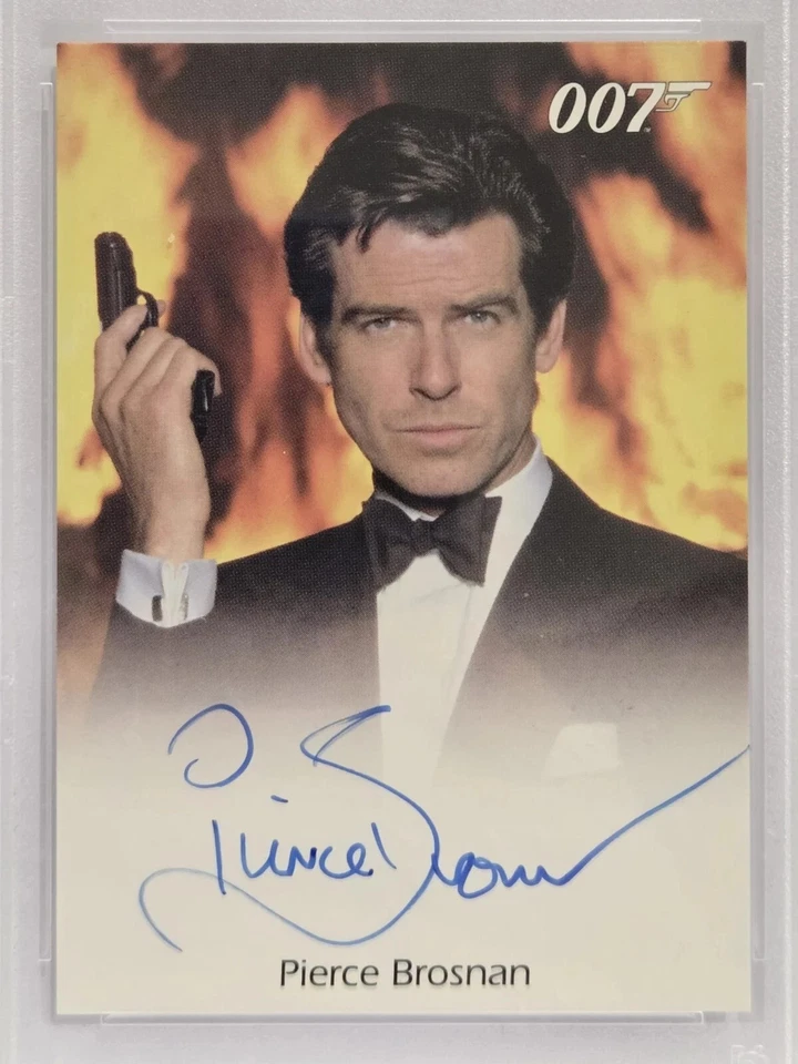 James Bond Mission Logs 2011 Autograph Auto Pierce Brosnan 007 PSA Mint 9 - Image 3 of 4