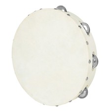 10inch Hand Drum Educational Sheepskin Tambourine Gift for Musicians Kids
