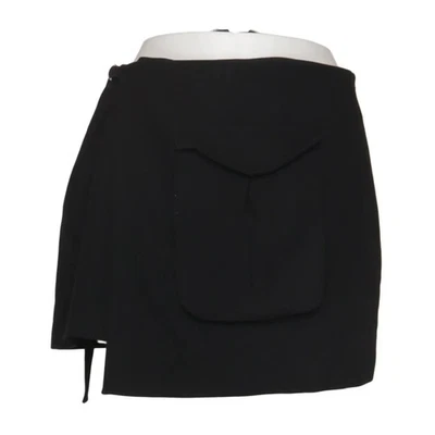 Zara, jupe, taille : L, noir, élasthanne/polyester/viscose, unicolore #U3z - Photo 1/4