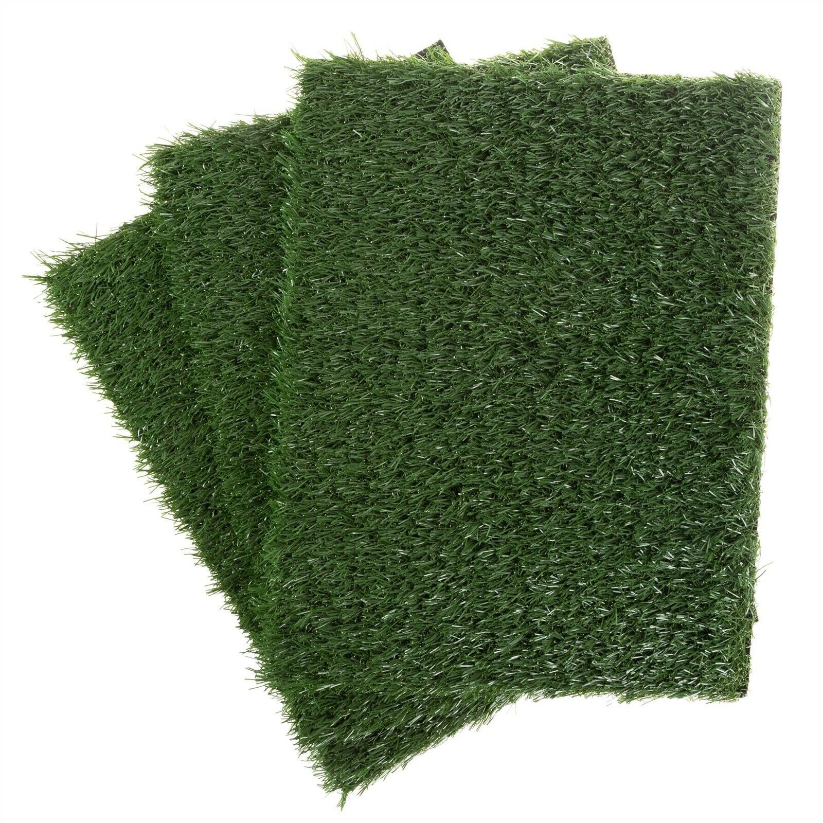 Puppy Potty Trainer Indoor Fake Grass Dog Training Patch 3 Replacement Pads