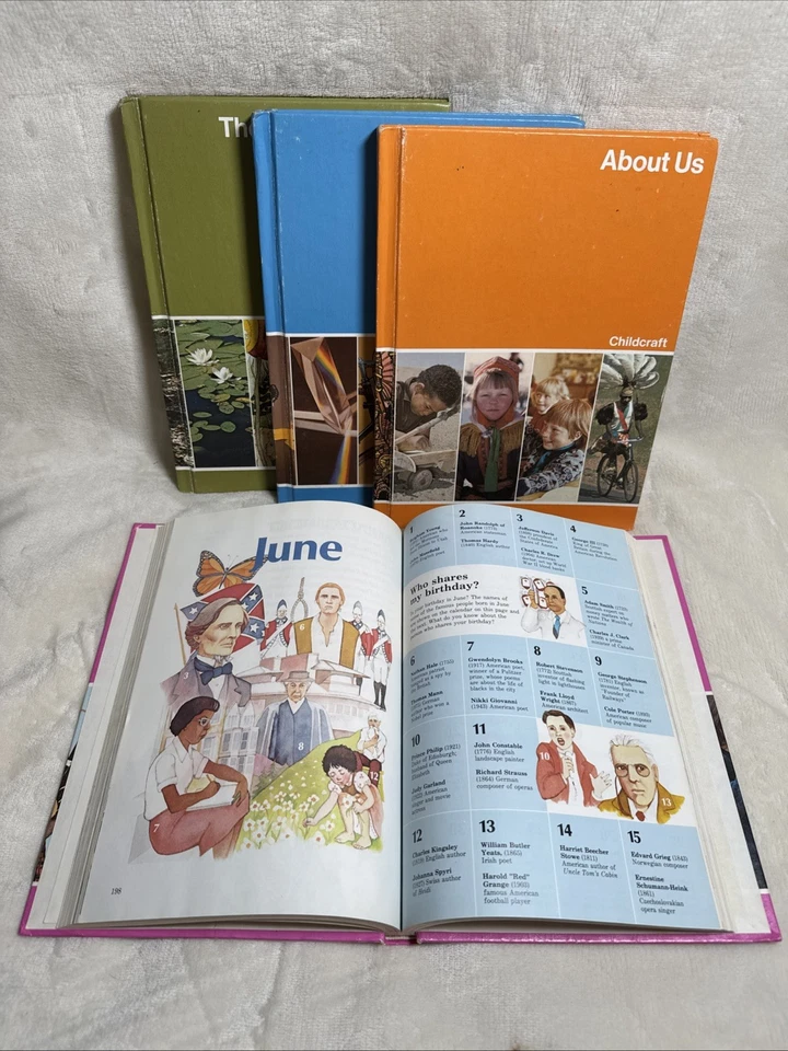 CHILDCRAFT Volume 6,7,8,9 How Things Work ,The Green Kingdom,About Us - Image 4 of 4