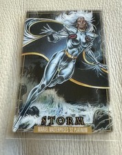 2024 Skybox Marvel Masterpieces '92 Platinum Clear Cut #86 Storm
