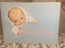 Vintage Baby Record Book.Unused. 1957 Metropolitan Life Insurance Co.