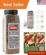 All-Natural 16 oz Black Pepper Table Grind - Elevate Your Cooking Experience