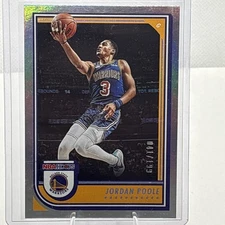 2022-23 Panini NBA Hoops - Jordan Poole #226 Premium Box Set /199 A2