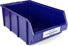 6x Stapelbox Aufbewahrungsbox XL - extra stabile Sichtlagerbox stapelbar