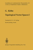 Gottfried KöThe | Topological Vector Spaces I | Taschenbuch | Englisch (2011)