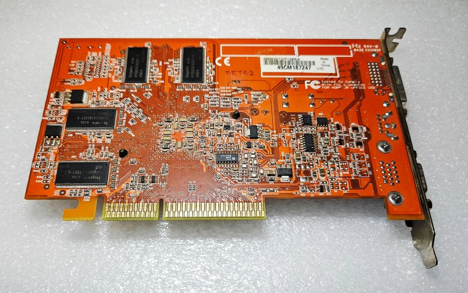 Asus ATI Radeon A9550GE 128MB A9550GE/TD/P/128M/A VGA Card - AGP Slot - Image 3 of 4