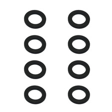 (8 Pack) 152636-00 Miter Saw Blade Adapter Ring Replace 45-88-0330-1" X 5/8" wit