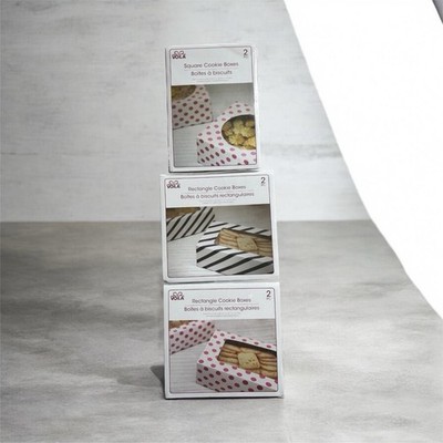 Voila Boutique Cookie Boxes