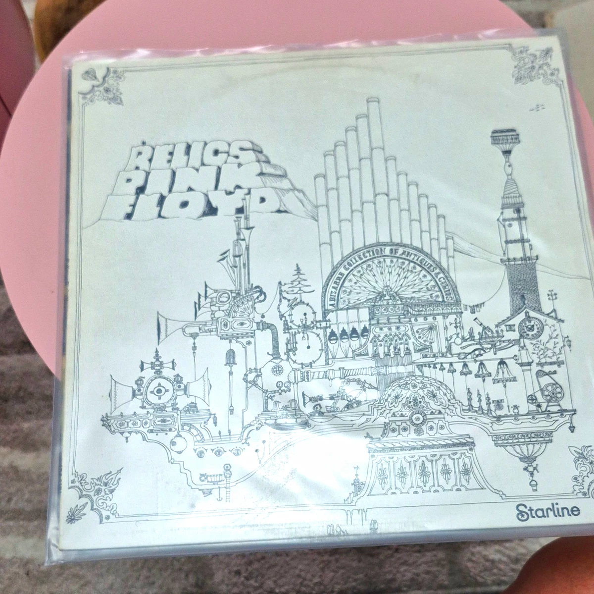 英LP Pink Floyd Relics 初期プレス Starlineラベル Pink Floyd