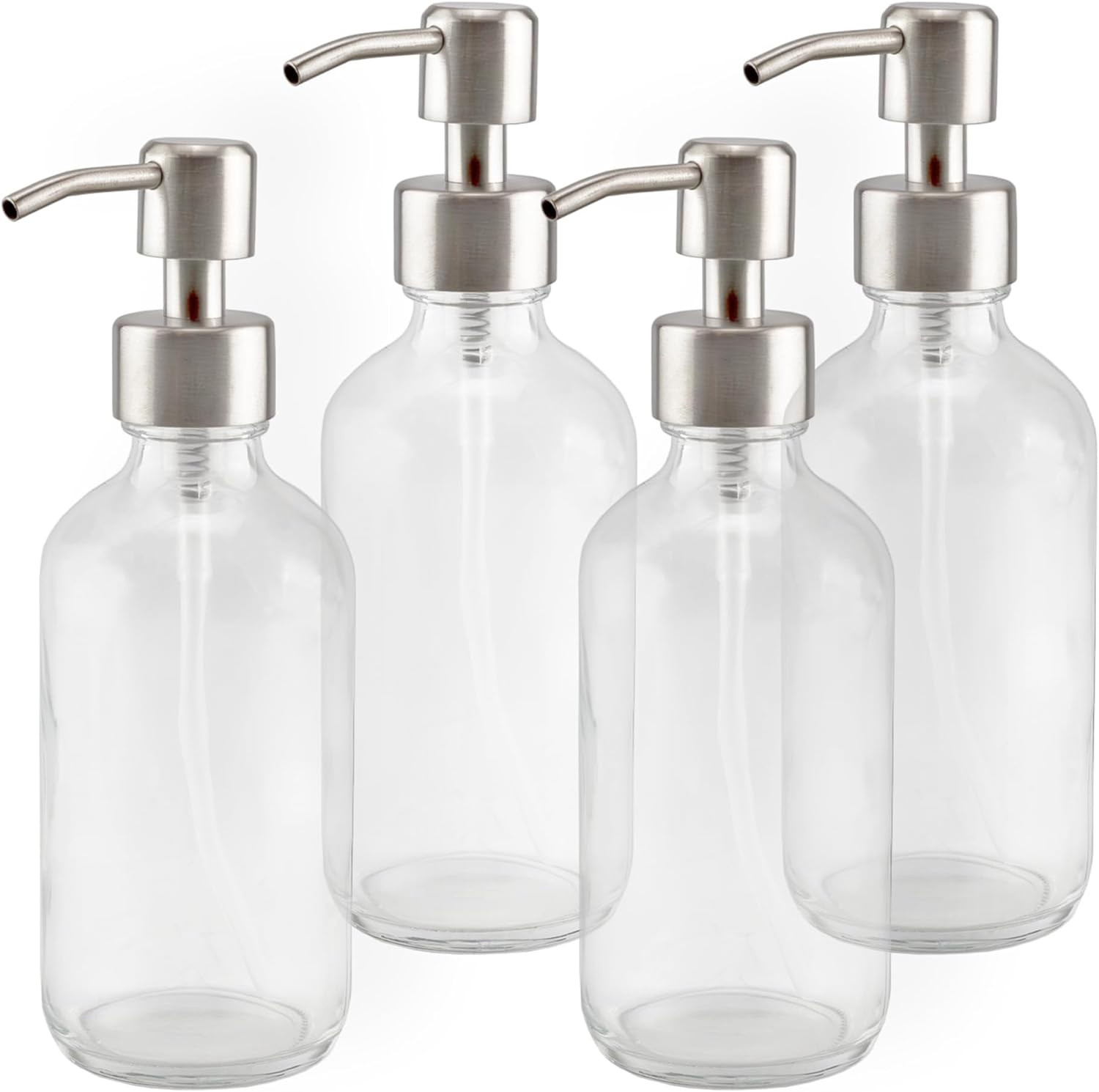 With Stainless Steel Pumps - Set Of 4