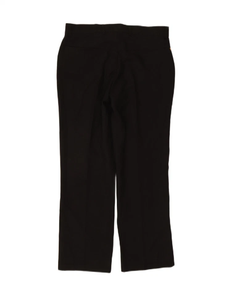 FARAH Womens Straight Casual Trousers W34 L29 Black Polyester CR03 - Image 2 of 3
