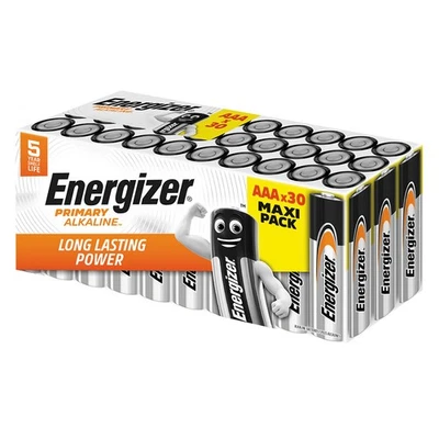 Energizer AAA Batterien 30 Stück – Alkaline Power LR03 1,5V Micro - Bild 1 von 3